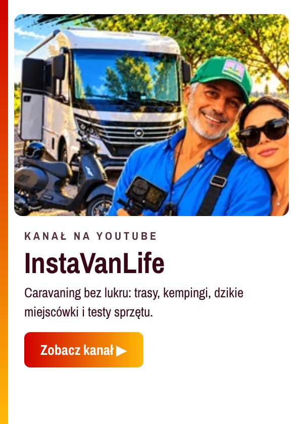 InstaVanLife – kanał o podróżach kamperem na YouTube